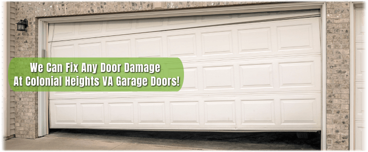 Garage Door Off Track In Colonial Heights VA